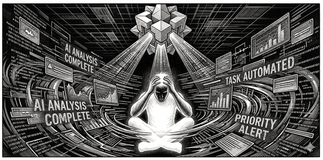 AI 脑疲劳与自动化悖论：为什么工具越智能，我们越累？